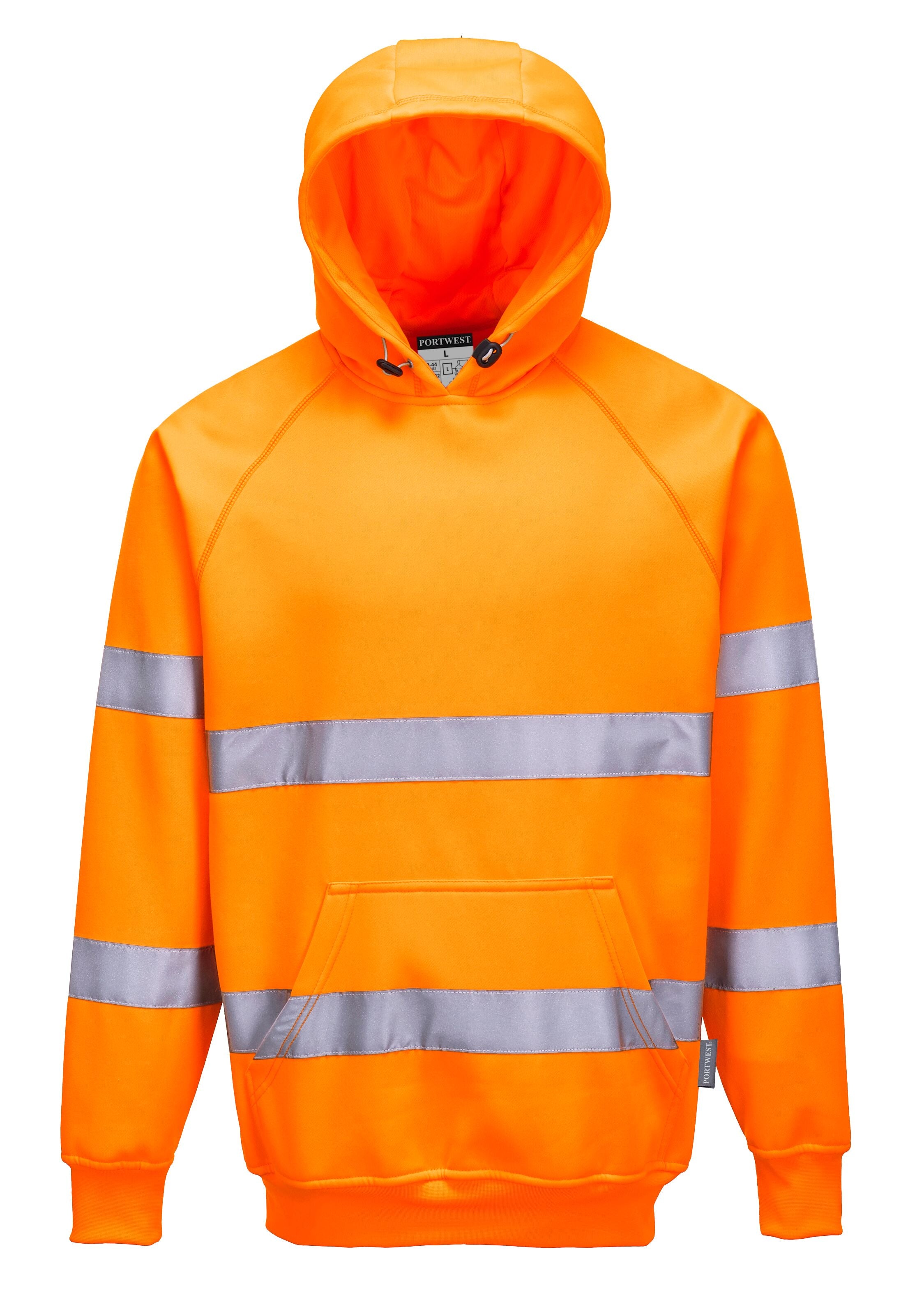 Hi vis hooded clearance sweatshirt